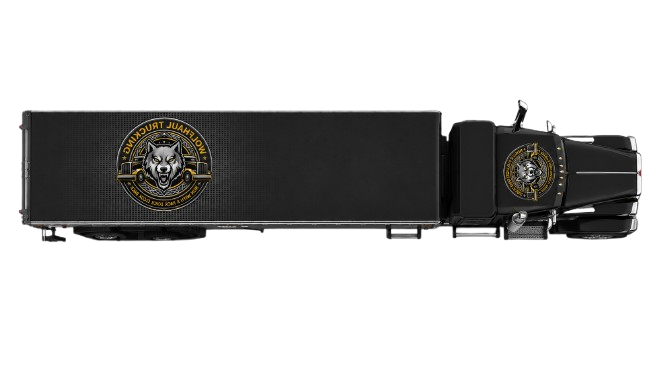 Wolfhaul Trucking rig